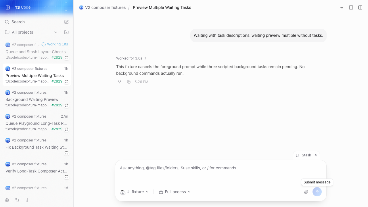 Disabled idle Submit button still shows its tooltip