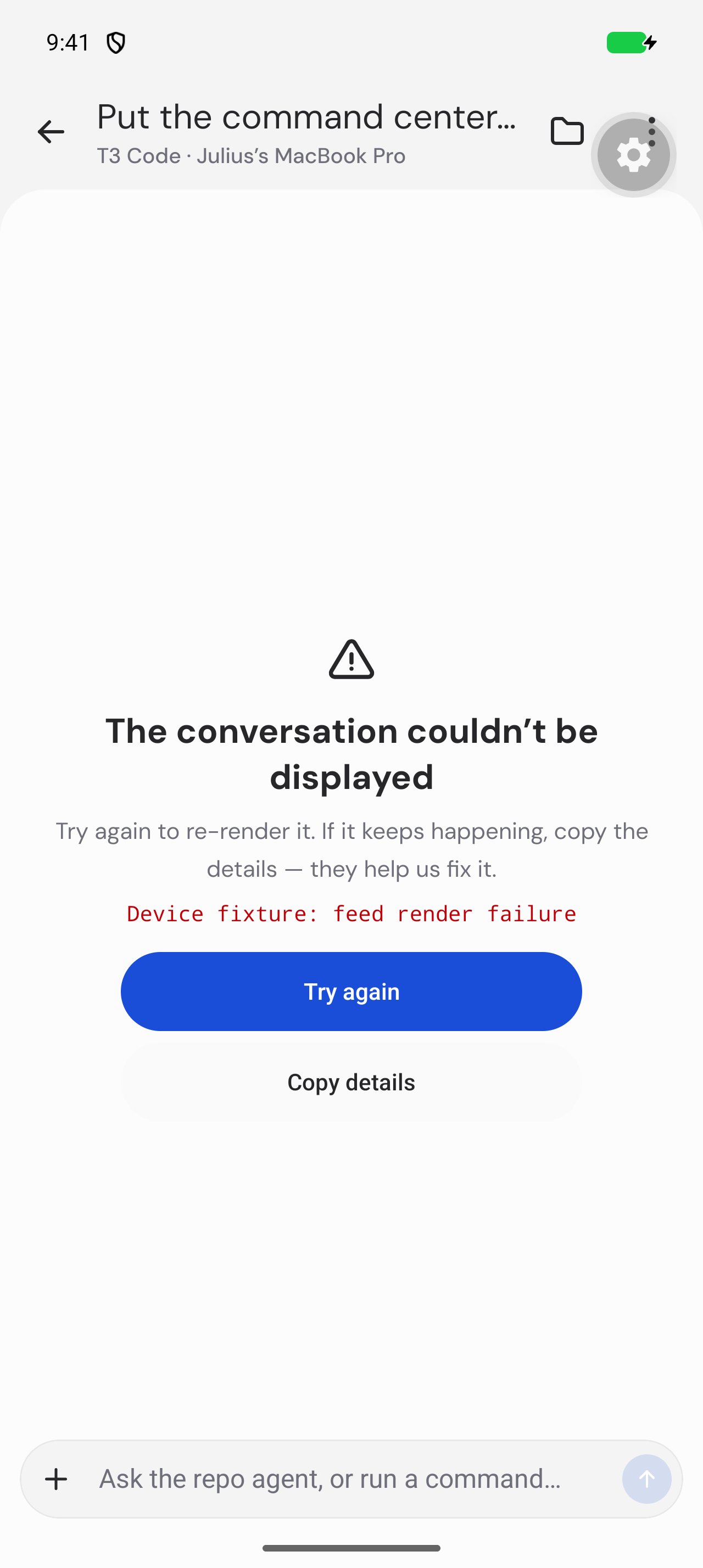 Android thread feed fallback on current head