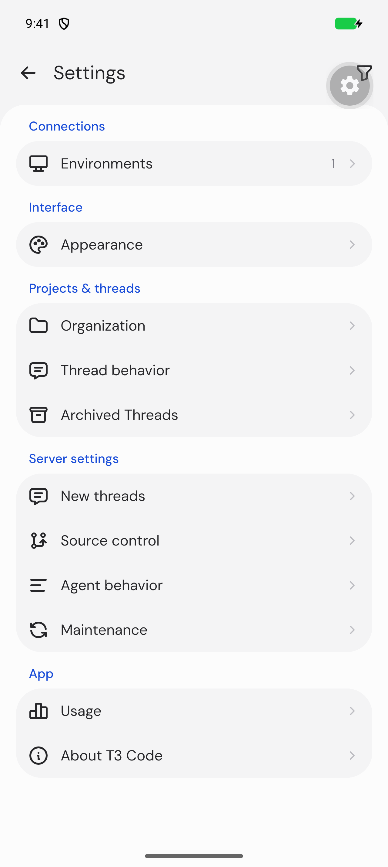 Android Settings on Uniwind patch head 343aa08